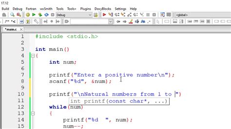 Step 3 Open the integer type main function; int main (). . C program to print numbers entered by user